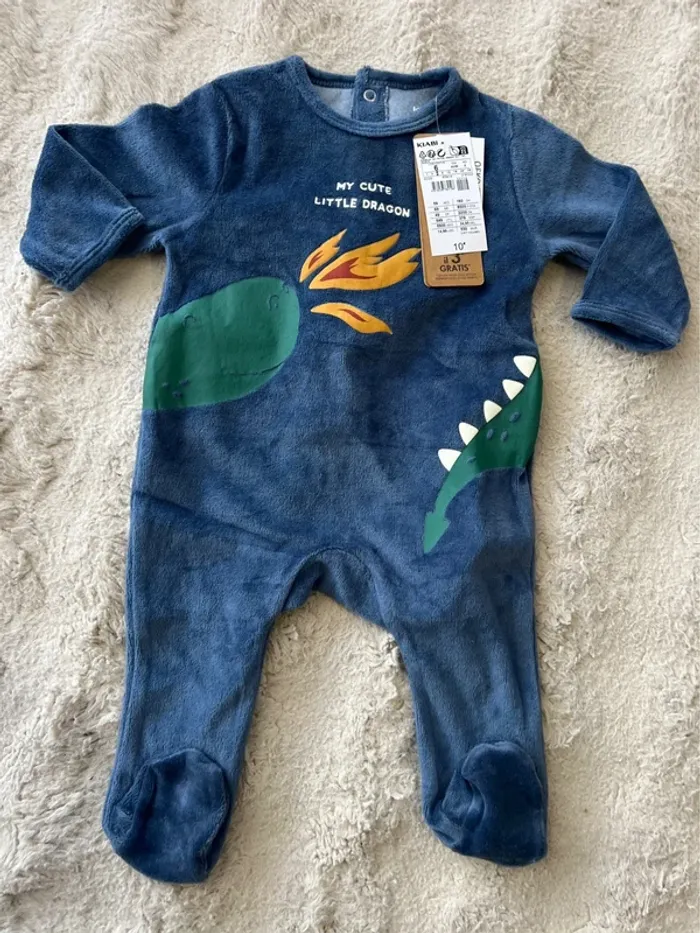 Pyjama bébé 6 mois Kiabi
