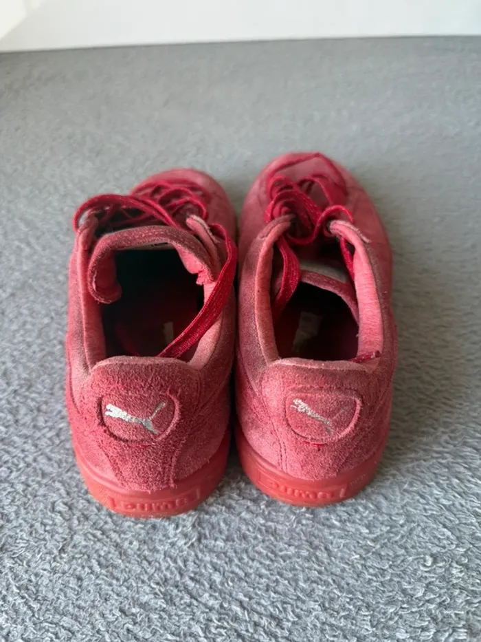 Puma Suede rouge – Taille 36 - photo numéro 5
