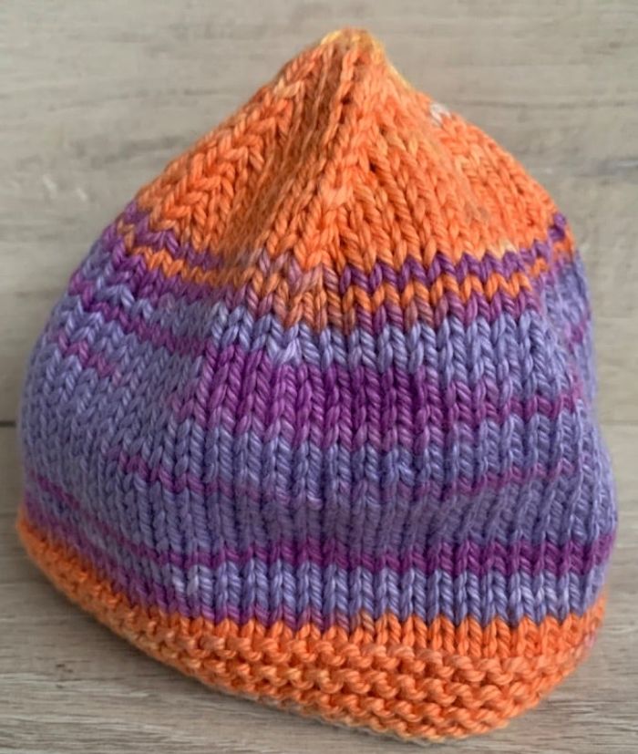 Bonnet au tricot 0-3 mois