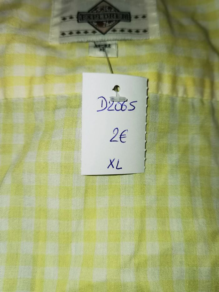 D2065 - chemise homme en taille XL - photo numéro 3