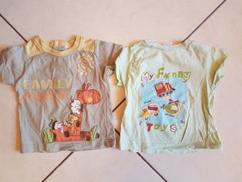 Lot de 2 t-shirt garçon 6 mois