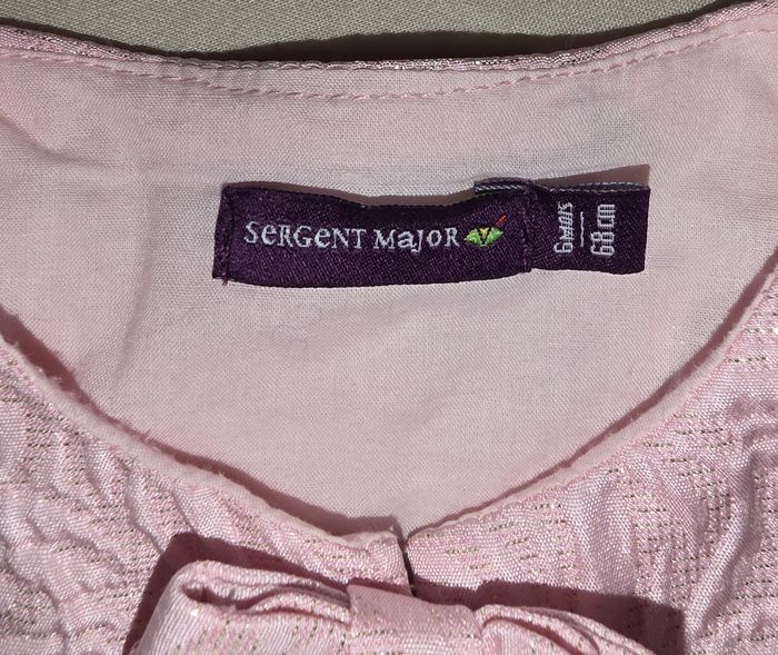 Cardigan rose sergent major 6 mois - photo numéro 4