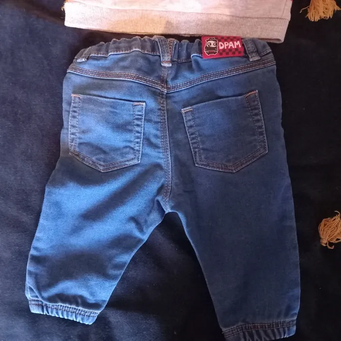 Ensemble pantalon sweat DPAM 6 mois - photo numéro 8