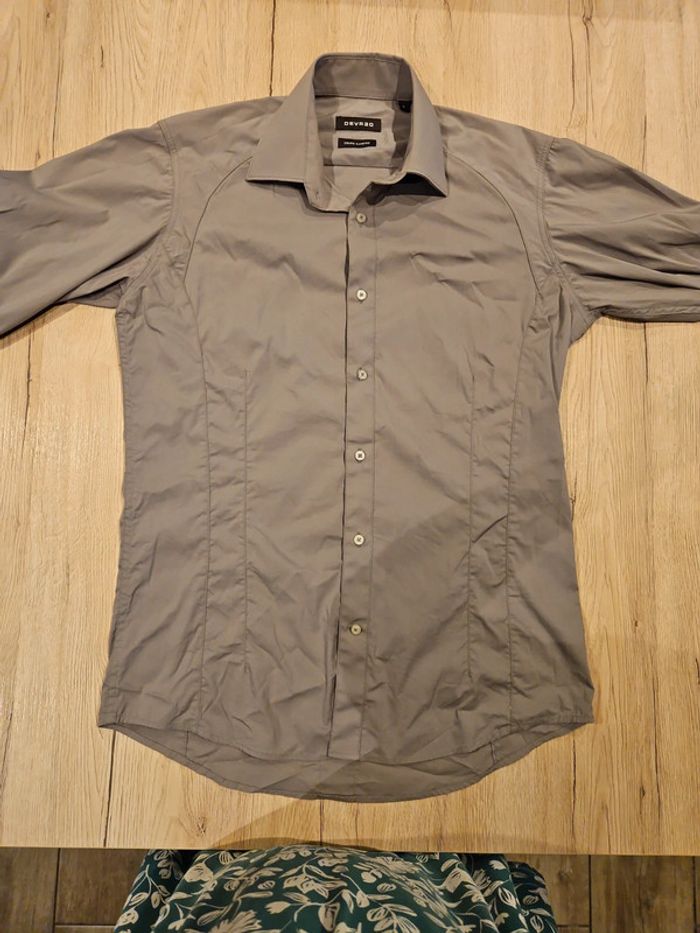 Chemise grise ajustée - photo numéro 4
