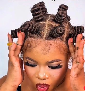 Perruque bantu knox full lace perruque tresses , perruque fulani, bohoo braided wig