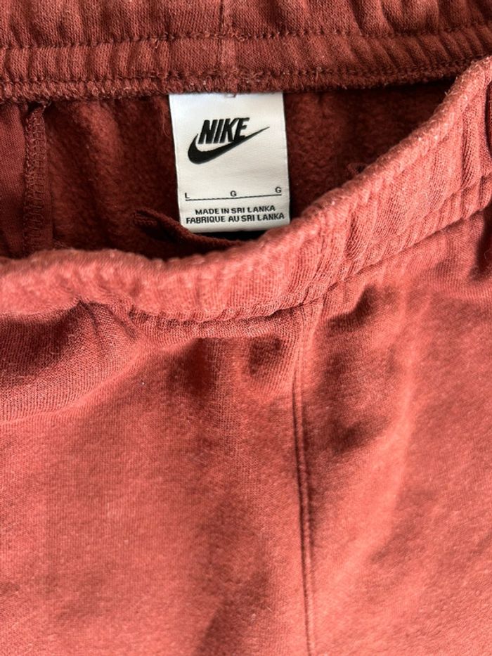 Jogging Nike bordeaux/brique homme/femme - Taille L - photo numéro 3