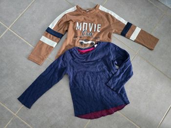 Lot de 2 tee shirt manches longues