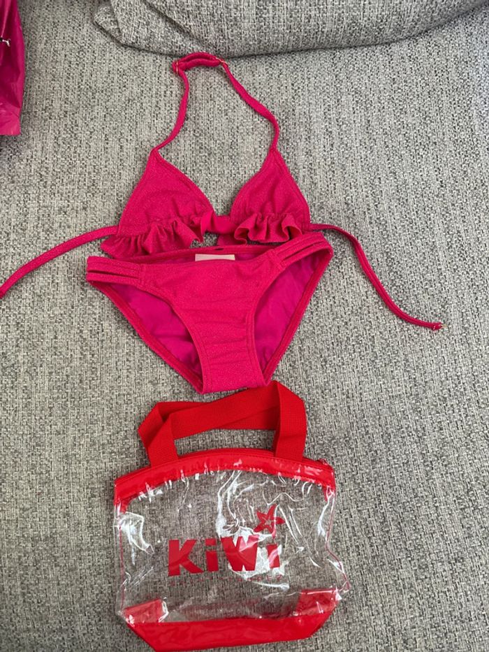 Maillot de bain enfant kiwi 10 ans