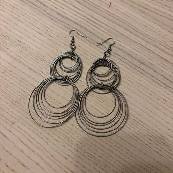 Boucles d’oreilles • argentées 🌿