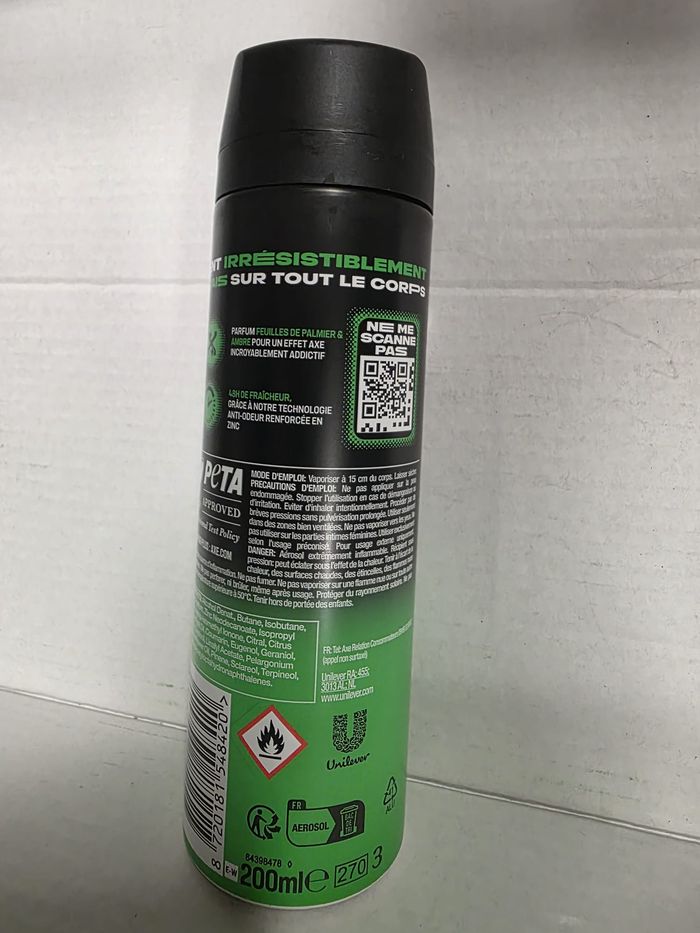 Déodorant AXE 200ml  Jungle Fresh - photo numéro 3