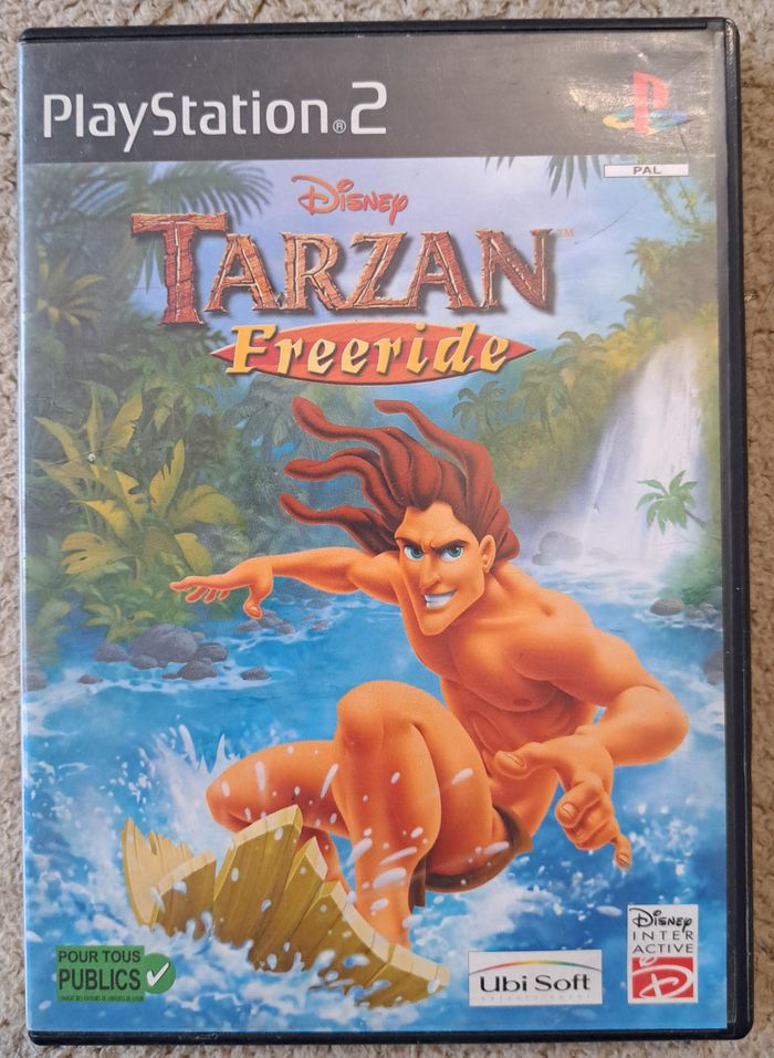 🎮 Disney Tarzan Freeride Sony PlayStation 2 PS2