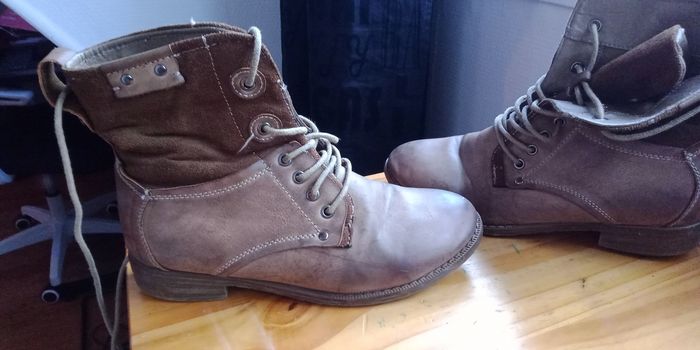 Bottes maron