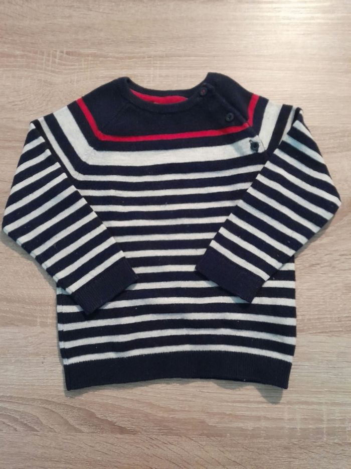Pull mariniere 23mois