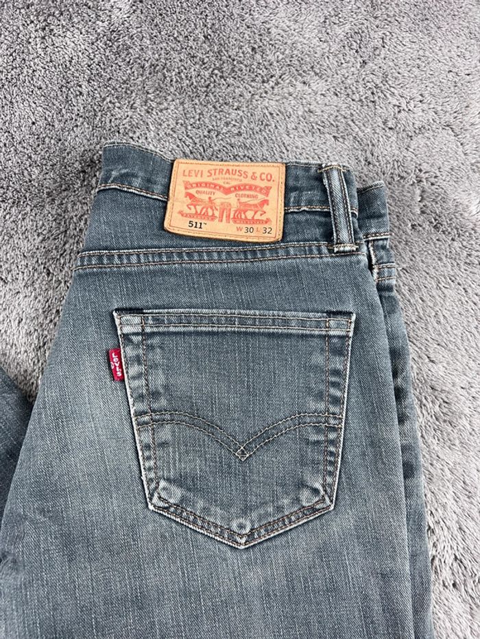 Jean Levi’s 511 Gris W30 L32 - photo numéro 6
