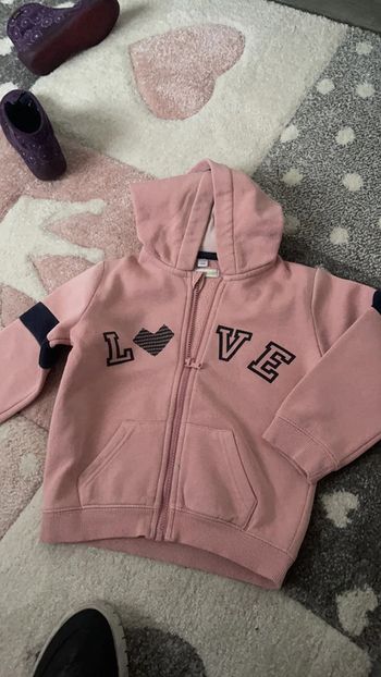 Gilet zippe vertbaudet fille 5 ans