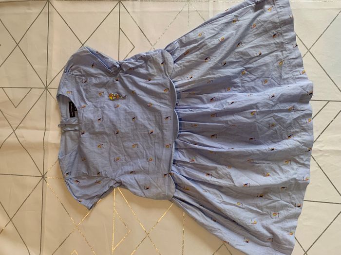 Jolie robe bleu Sergent Major 4 ans