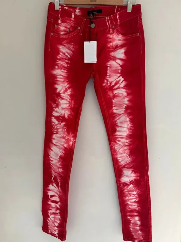 Pantalon rouge Isabel Marant