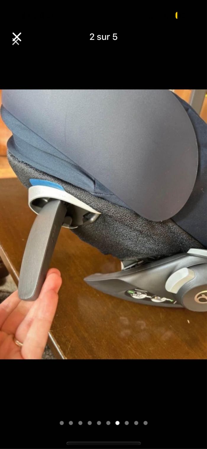 Cosy et base isofix cybex - photo numéro 2