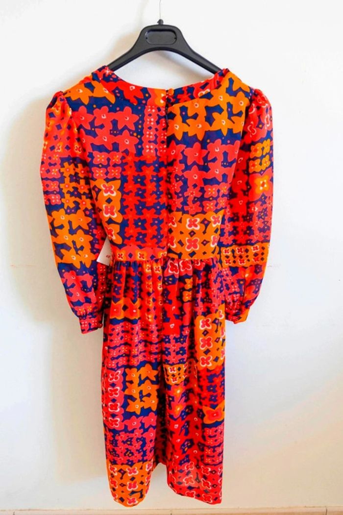 C48 robe rouge H&M 36 - photo numéro 2