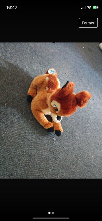 Peluche bambou