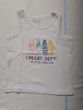 Débardeur avec motif planches de surf