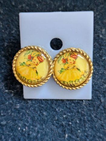 Boucles d'oreilles poupée