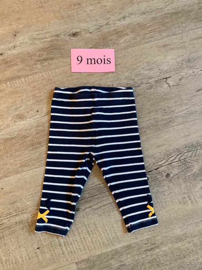 Legging côtelé 9 mois