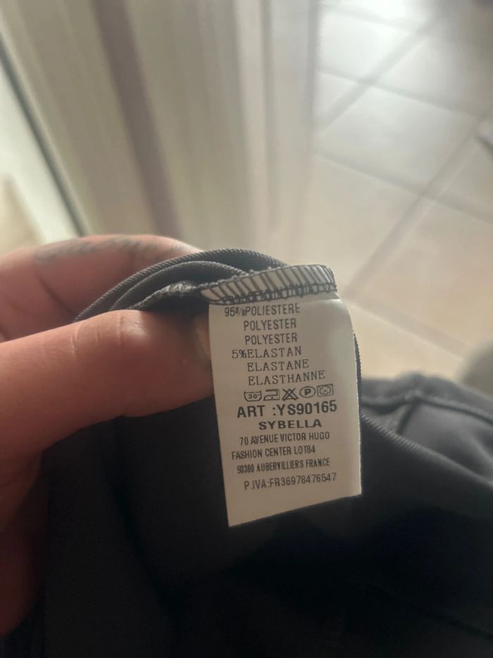 Jupe plissée élastique et ceinturée, longueur 3/4 - photo numéro 5