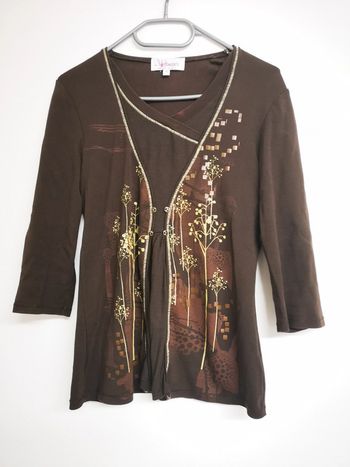 T shirt Armand thiery manche 3 quart taille 3