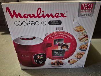 Multicuiseur Intelligent MOULINEX COOKEO Rouge CE85B510 Neuf.