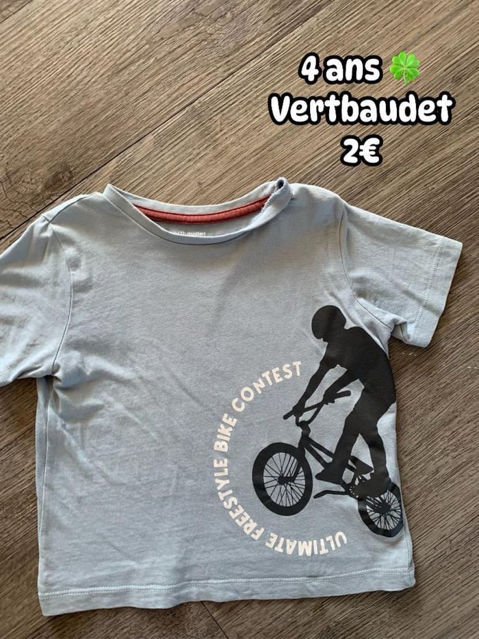 T-shirt 🍀 4 ans 🍀 Vertbaudet