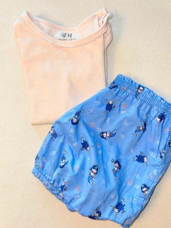 Ensemble short t-shirt 12 mois