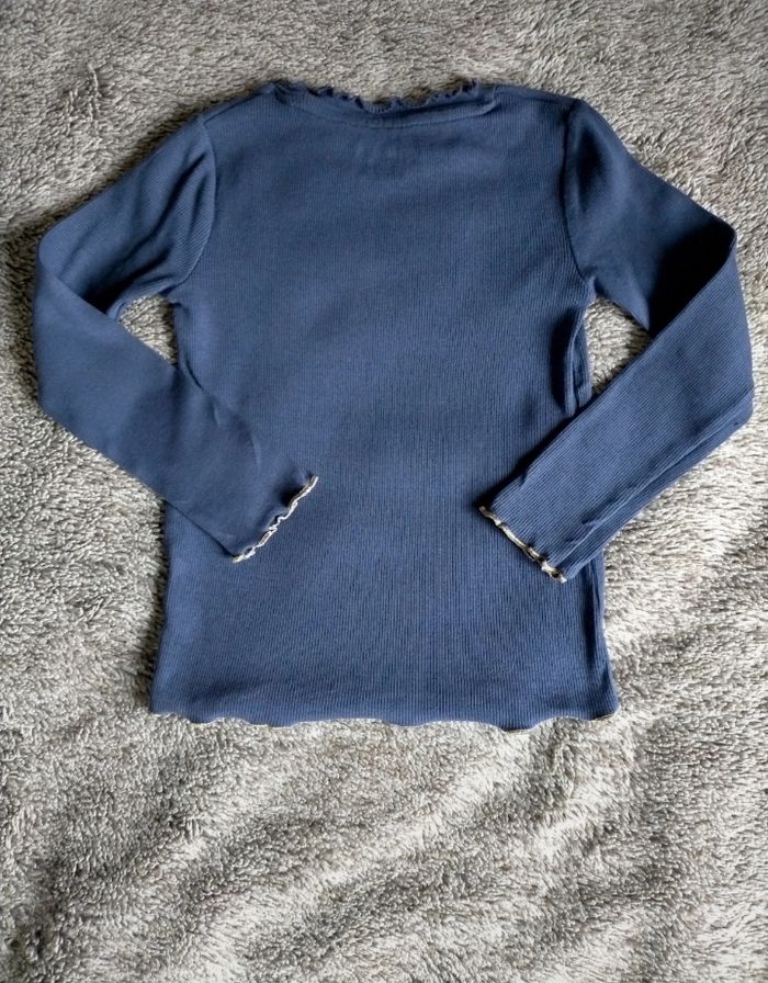 T-shirt côtelé 5 ans - photo numéro 3