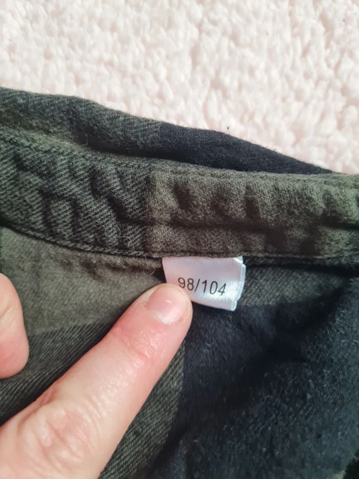 Chemise à carreaux zeeman 3ans - photo numéro 2