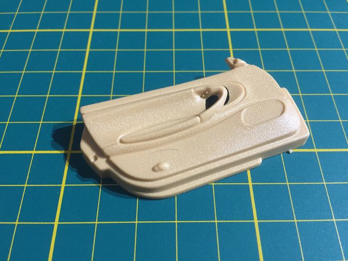 Intérieur porte gauche pièce miniature Bburago burago Porsche 996 Turbo 1/18 1/18e 1/18eme #A68