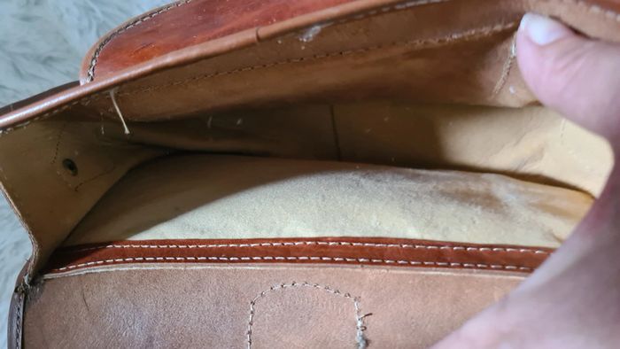 Sac en cuir Vintage pochette Cuir Véritable - photo numéro 10