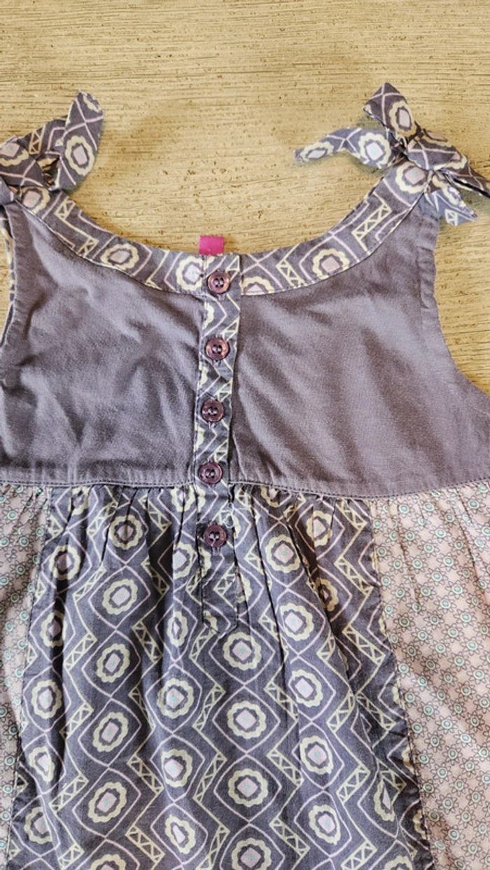 Blouse à bretelles mauve/parme, Lili Star, neuve, 5 ans - photo numéro 4