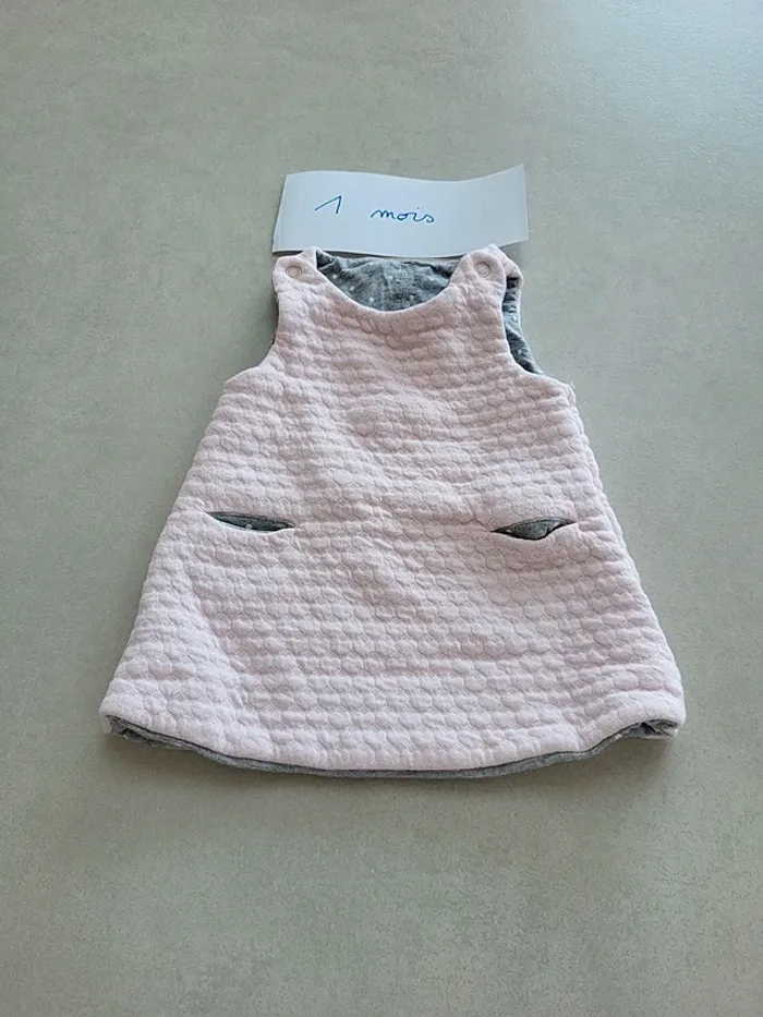 Robe réversible 1 mois obaibi