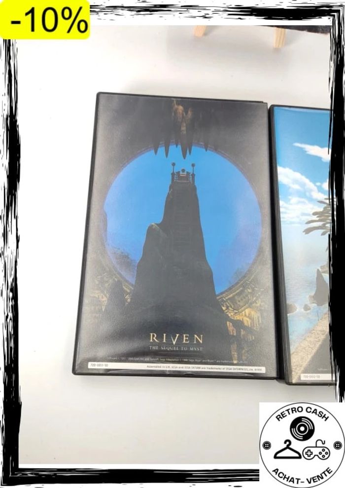 Jeu Sega Saturn Riven The Sequel To Myst avec fourreau - photo numéro 12