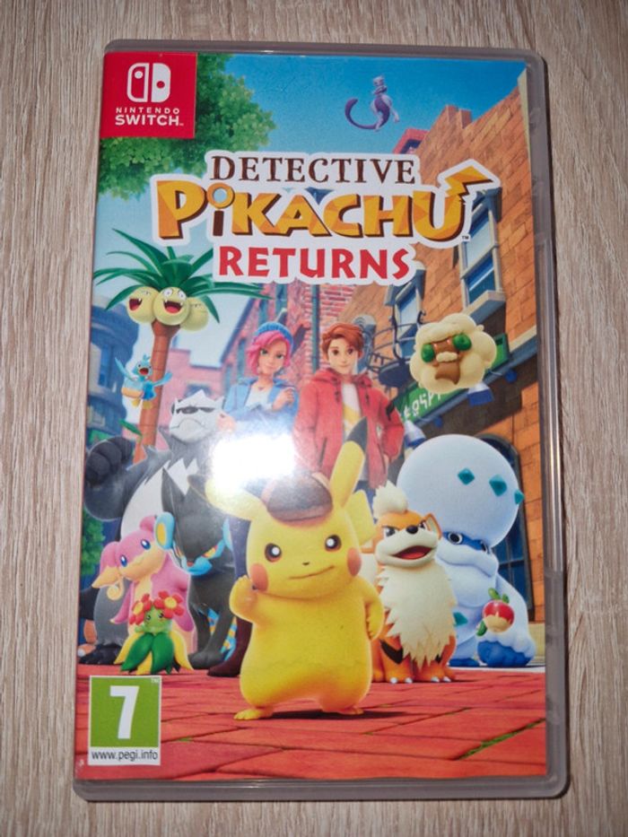 Jeux switch pikachu detective - photo numéro 2