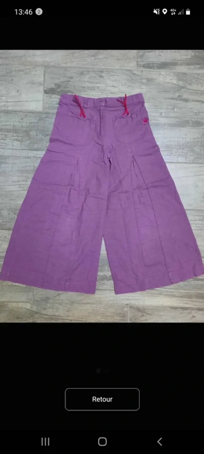 Jupe-culotte.