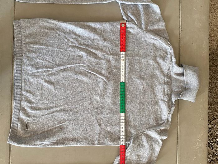 Pull Okaidi maille à col roulé gris taille 14 ans - photo numéro 15
