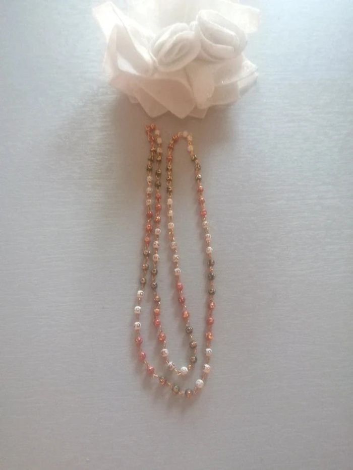 🌸Collier sautoir orné de perles fines "Boutique Parisienne" 🌸 - photo numéro 4