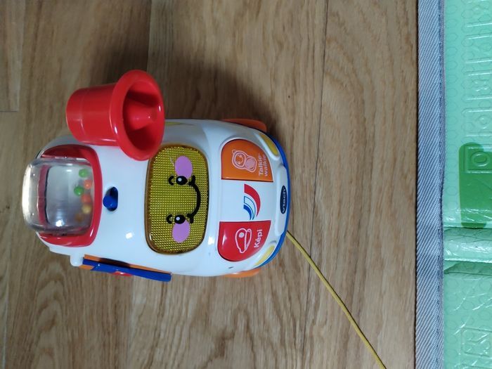 Ma tutut découverte : voiture de police à tirer