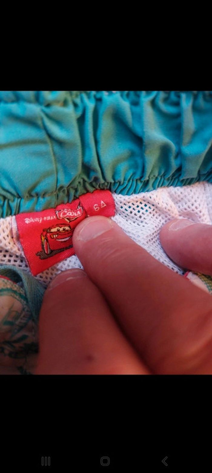 Short de bain Disney Cars taille 6 ans - photo numéro 5