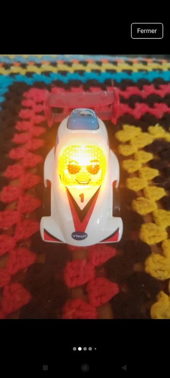 Voiture Lucas roi du championnat VTech j1