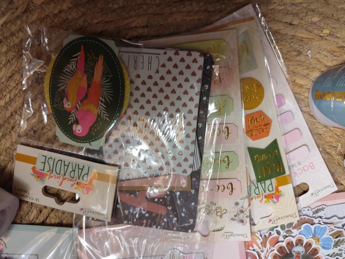 Lot dies cut scrapbooking - photo numéro 4