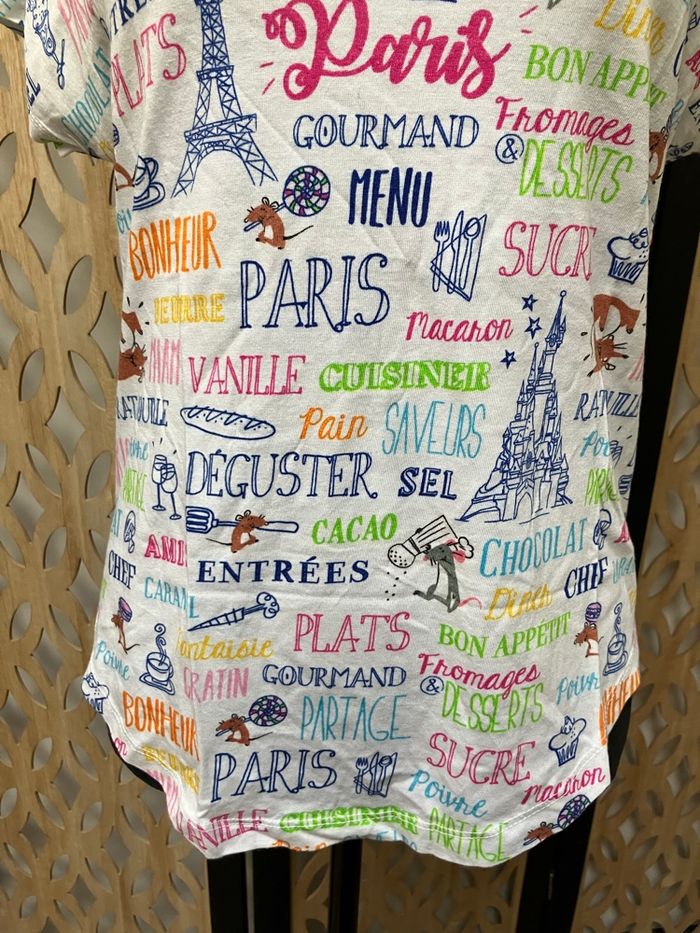 T shirt ratatouille taille M Disneyland Paris