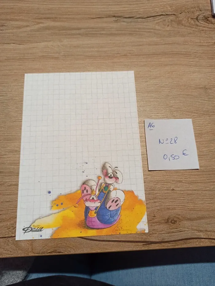 Feuille Diddl A6 28 0,50€