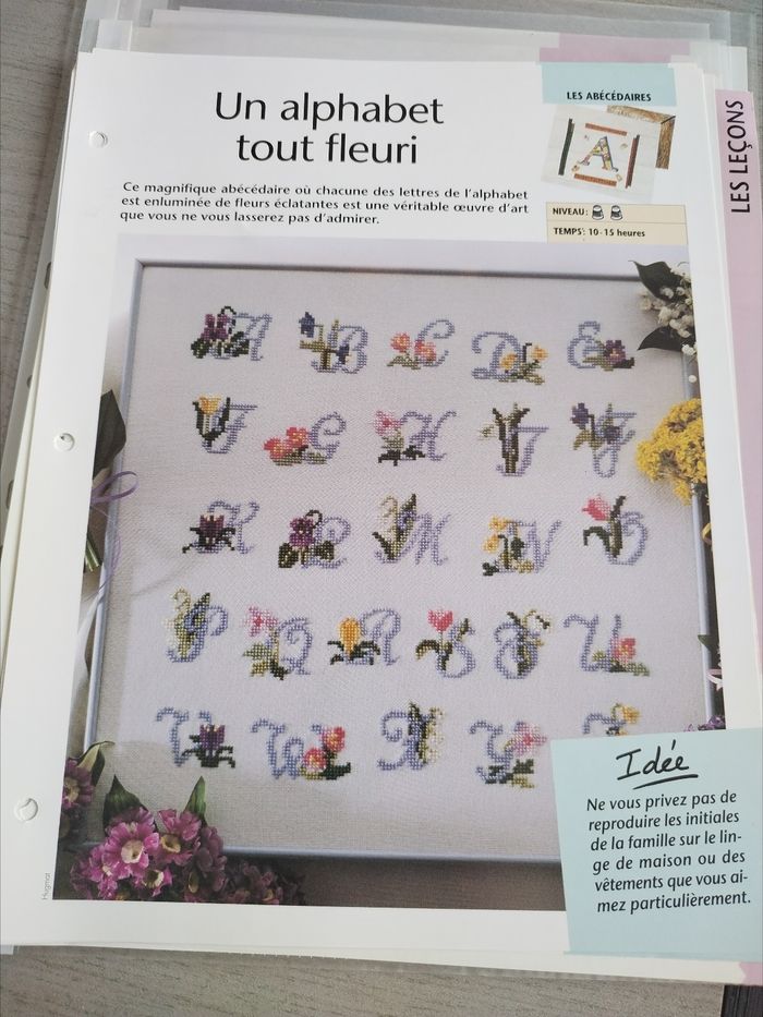 Fiches broderie main - photo numéro 10